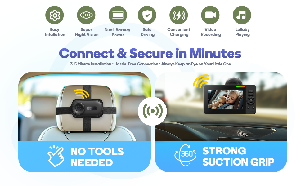 easy setup baby monitor