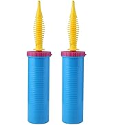 KAWKALSH Hand Balloon Pump, Dual Action Two-Way Inflator, Manual Air Blower for Balloons