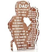 Fathers Day Dad Gifts from Daughter Dad Birthday Gift from Daughter - Christmas Valentines Easter...