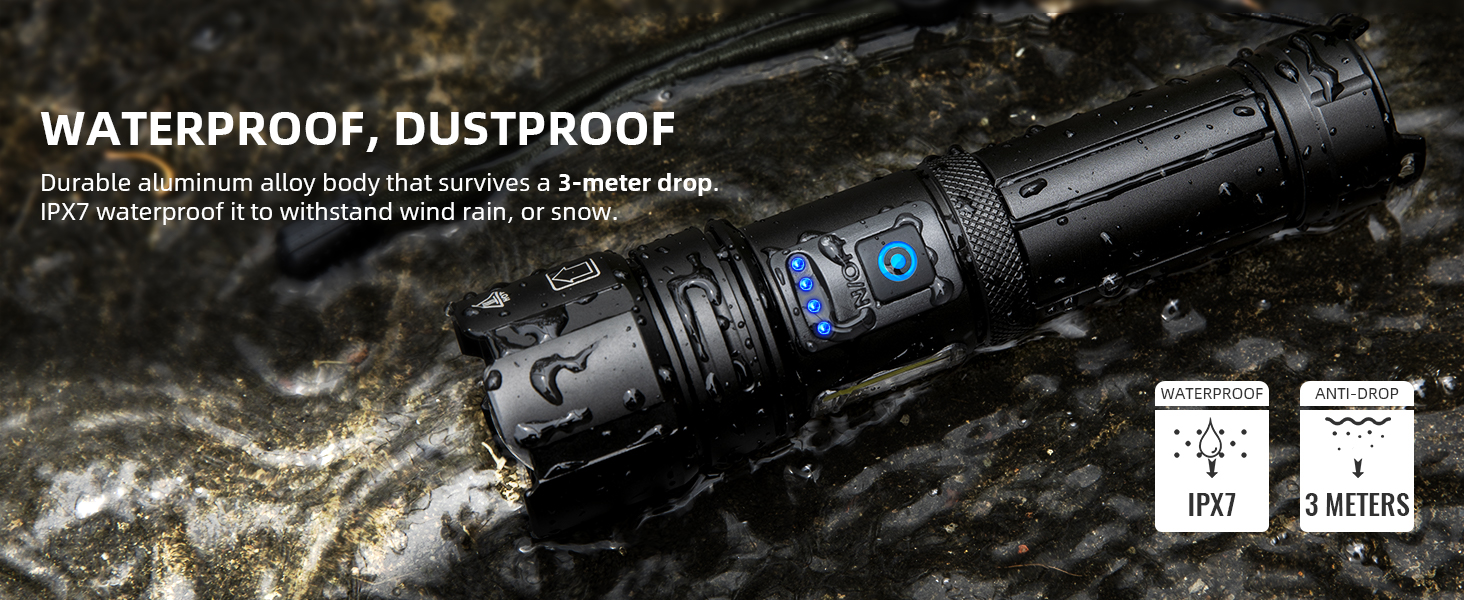 super bright flashlight