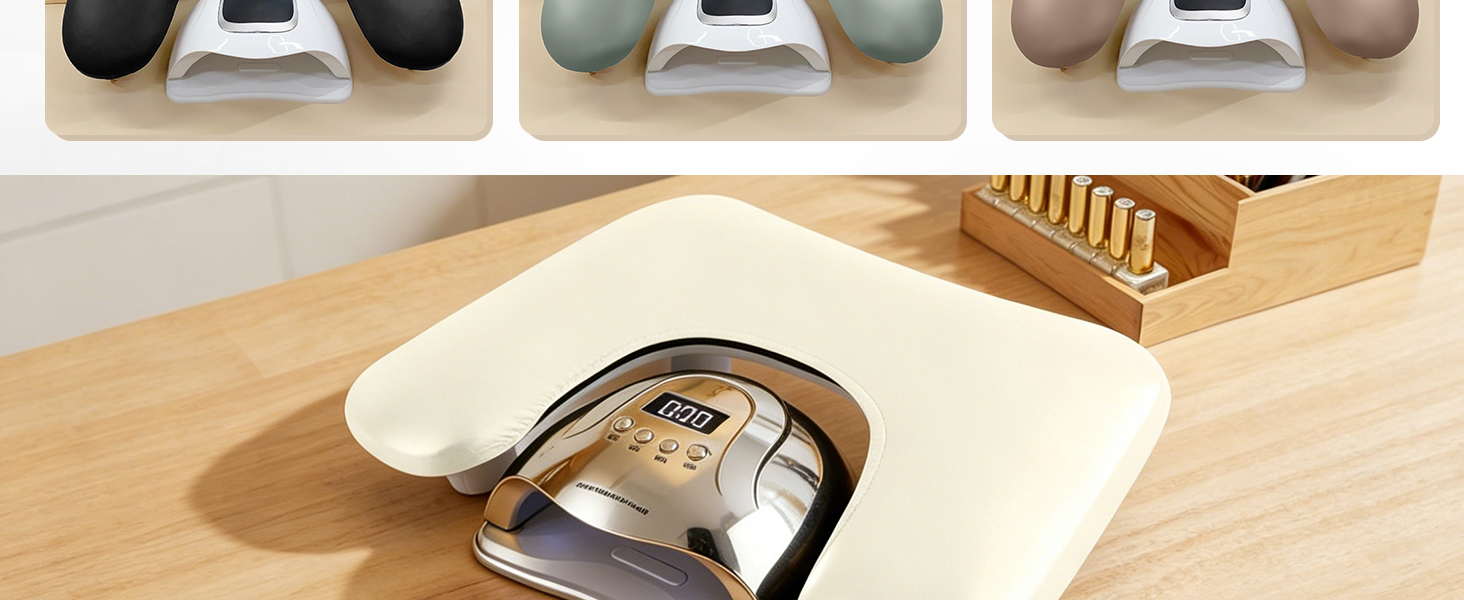 nail arm rest white 5