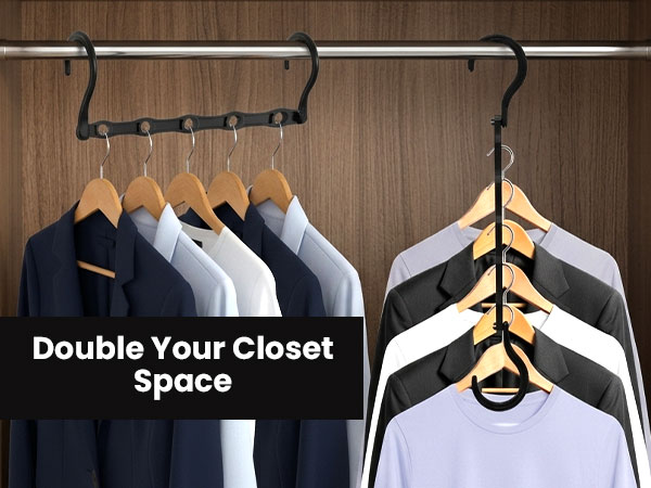 space saving hangers