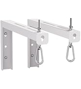 suptek Universal Projector Screen Wall Mount L-Brackets Wall Hanging Mount 12 inch Adjustable Ext...