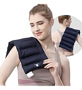 UNCN Microwave Heating Pad 7x17 Inches | Microwavable Heat Pad for Pain Relief | Reusable Bean Ba...