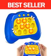 ROHSCE Pop Fidget Toys, Bubble Pop Game, Electronic Fidget Pop Quick Push Light up Games, Sensory...