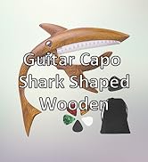 Rrayia Guitar Capo Shark Capo for Acoustic and Electric Guitar,Ukulele with Good Hand Feeling, No...