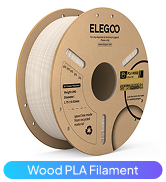 wood filament with real wood powder