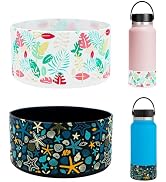 HEYSKAY 2pcs Protective Flask Silicone Boot 32oz 40oz for Wide Mouth Hydro Flask Water Bottle Acc...