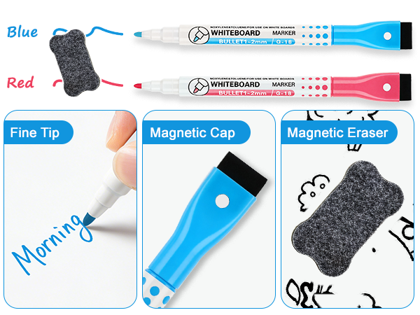 Magnetic Markers and Eraser