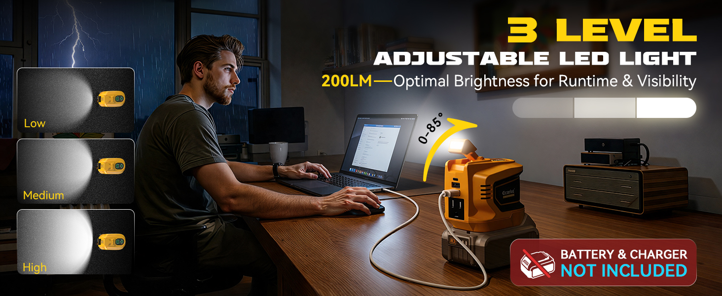 dewalt inverter 20v to 110v
