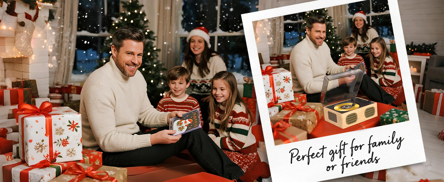 CD player give for family