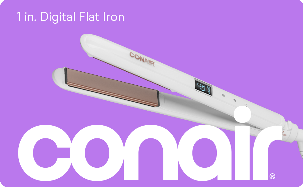 Conair Double Ceramic 1&amp;#34; Digital Iron