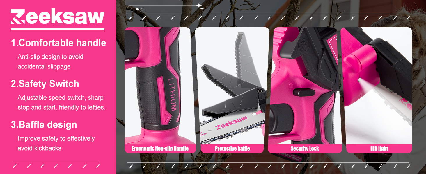 Electric Handheld Chainsaw