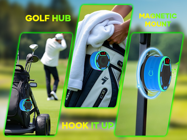 Magnetic Golf Cart Speaker