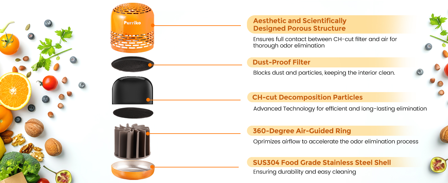 Patented CH-cut decomposition technology for efficient and long-lasting elimination