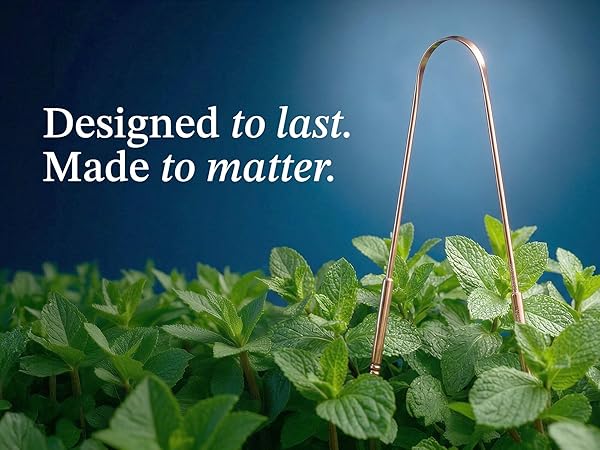 designed to last. made to matter