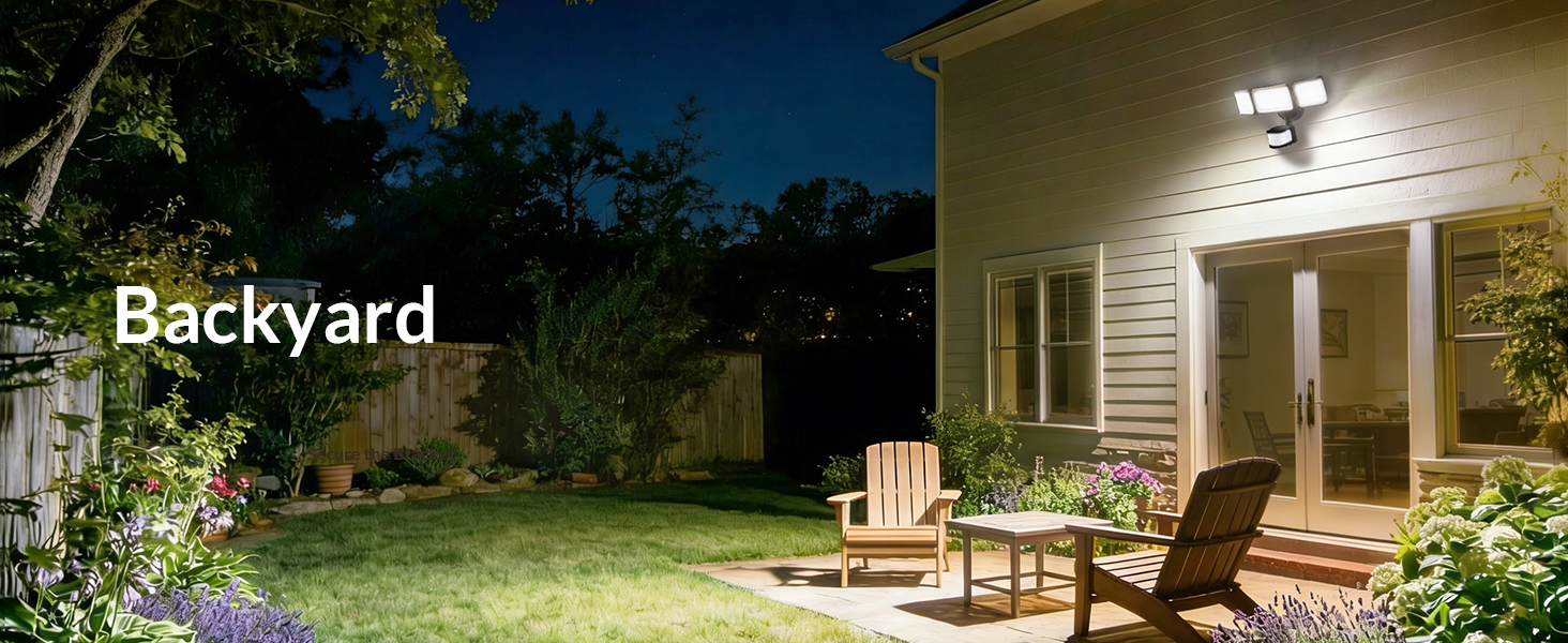 outside motion lights for house