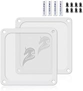 YIMATEECO 140mm Fan Filter PC Dust Filter Computer Fan Grills Dust Mesh Magnetic Frame PC Case Co...