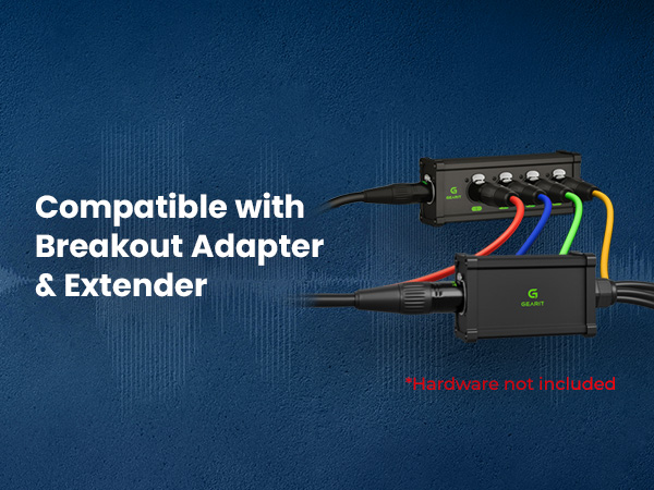 GearIT Cat6 shielded ethernet cable Ethercon compatible