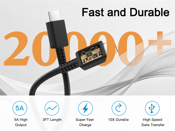 Fast and Duable type c Cable