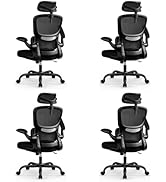 BESTFAIR High Back Ergonomic Office Chair, Breathable Mesh Desk Chair with Lumbar Support, Adjust...