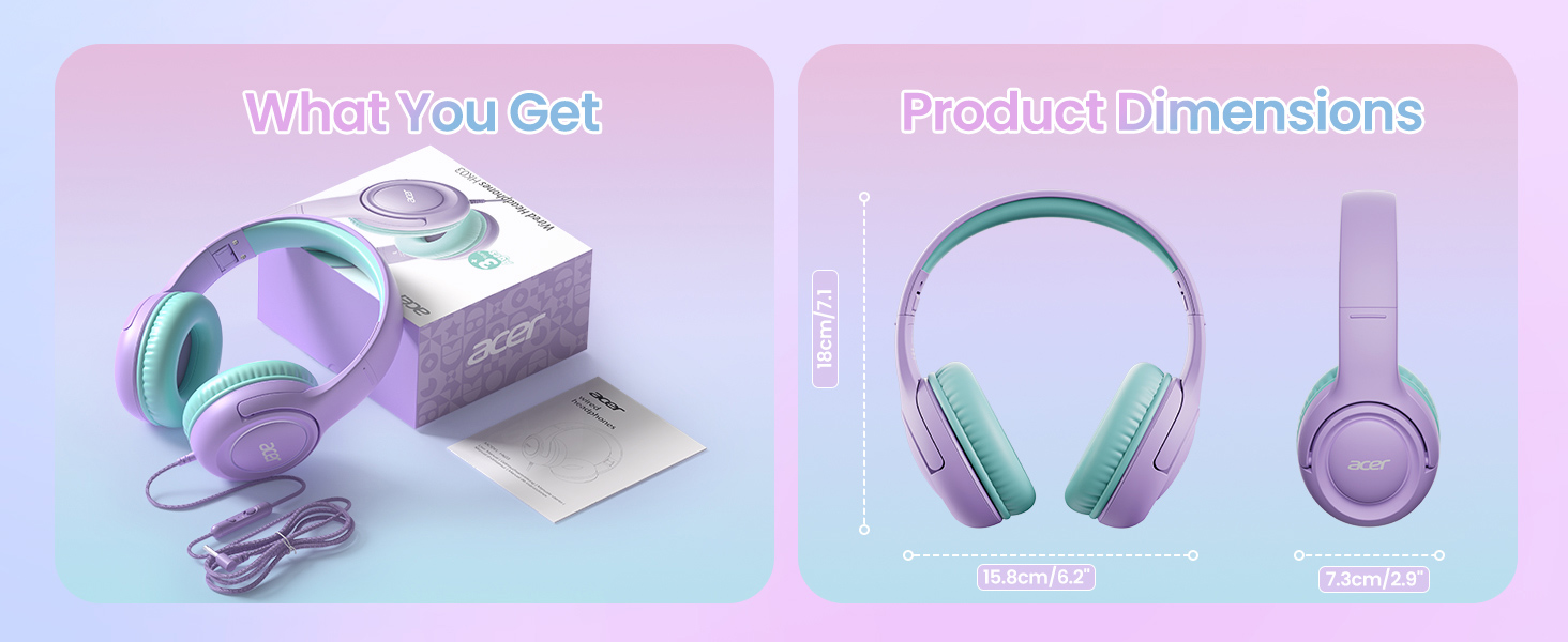 Kids headphones for school