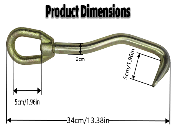 Car Frame Puller Hook