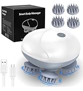 AMIR Upgraded Electric Scalp Massager, Portable Head Massager with Kneading 96 Massage Nodes, Han...