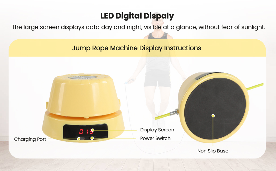 Electronic Fitness Jump Rope