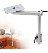 YIUIY Removable Table Leg RV Accessories 360 Degree Rotation Laptop Table Leg Detachable Height A...