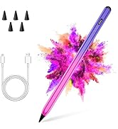 Gradient Color Stylus Pen for iPad 2018-2023 with 5 Extra Tips, Apple Pen for iPad 10th/9th/8th/7...