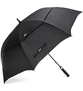 G4Free 47/54/62/68 Inch Automatic Open Golf Umbrella Oversize Extra Large Double Canopy Vented Wi...