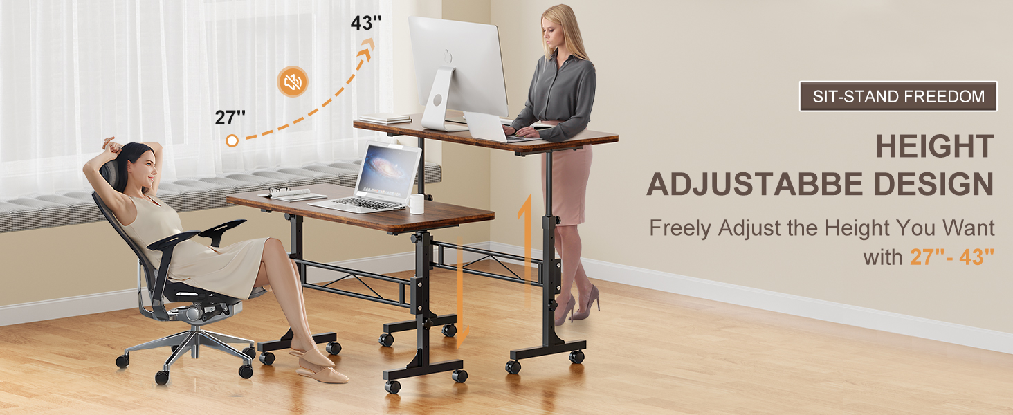 Small Standing Desk Adjustable Height