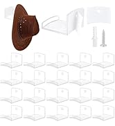 PH PandaHall 20 Sets Adhesive Hat Hooks, Baseball Cap Hook Clear Hat Rack Wall Hat Storage Hooks ...