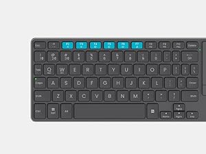 Multi-Device HTPC Keyboard