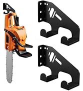 XZHXFX Chainsaw Hanger Wall Mount - Heavy Duty Chainsaw Holder for Garage Organization, Storage S...