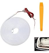 YAWUROU Car Trunk LED Strip Light, Silicone Waterproof Flexible Trunk Cargo Ambient Lamp, 13.12 F...