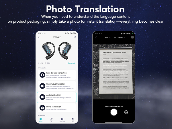 Photo Translation