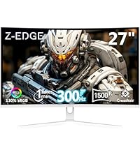 Z-Edge 24 inch 240Hz 165Hz Gaming Monitor, FHD 1080p, MPRT 1ms, IPS Monitor Gaming, 350nits, 16.7M C...