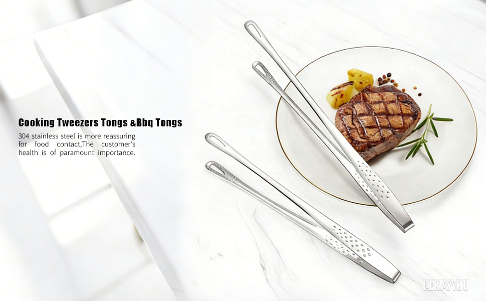 Cooking Tweezers Tongs &amp;amp;Bbq Tongs