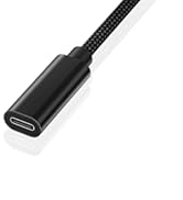 RUXELY USB C to Fitbit Charge 6/Charge 5/Luxe Charger Cable Adapter,Portable Type C Charging Cord...