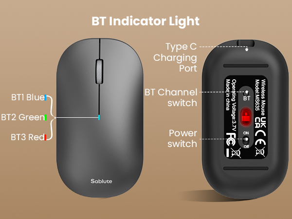 bluetooth mouse and keyboard