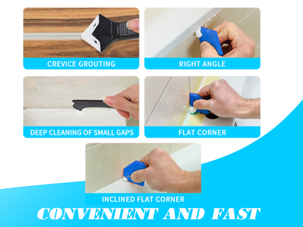 Caulking Tools Silicone Caulking Tools Sealant Finishing Tool Grout Scraper