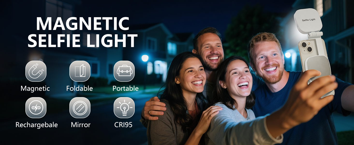 Magnetic Selfie Light