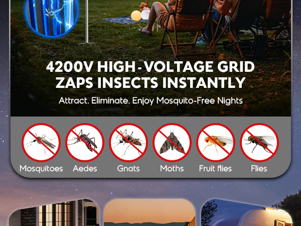 mosquito zapper outdoor