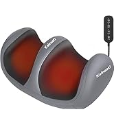 Kainsati Foot and Calf Massager with Heat, Shiatsu Kneading Foot Massager for Pain Relief, Deep T...