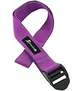 ProsourceFit Cinch Buckle Yoga Strap, Durable Cotton 8ft. x 1.5in for Stretching, Holding Yoga Po...