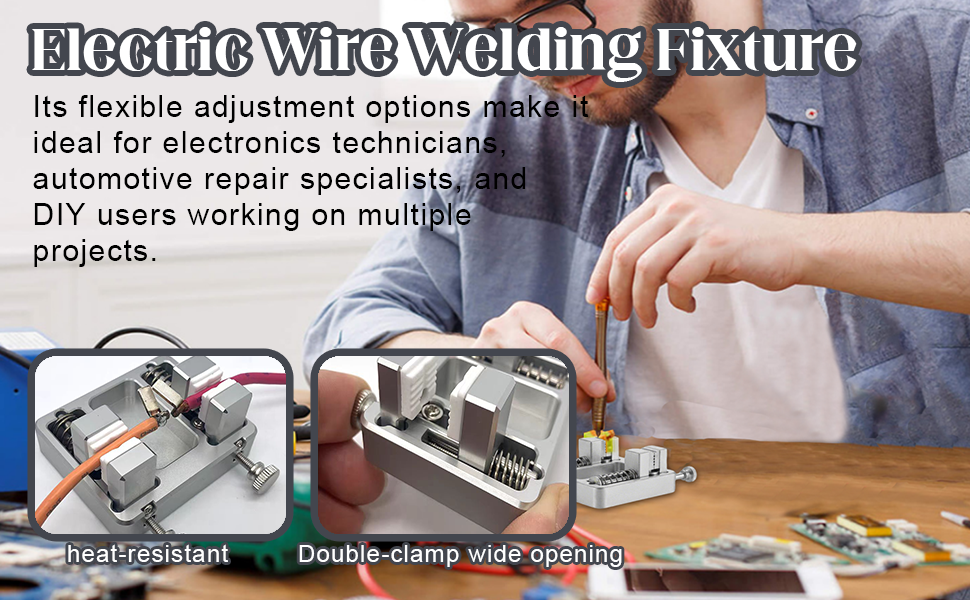 soldering clamp wire soldering clamp