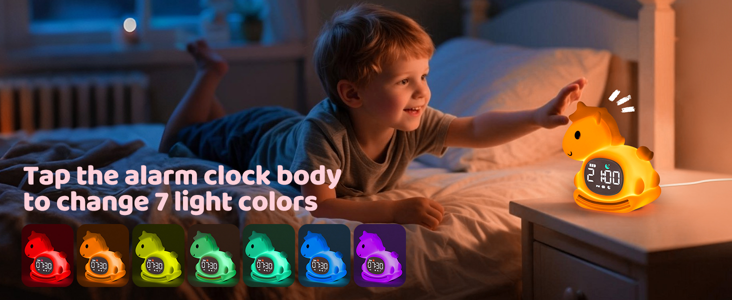 Alarm Clock with Night Light