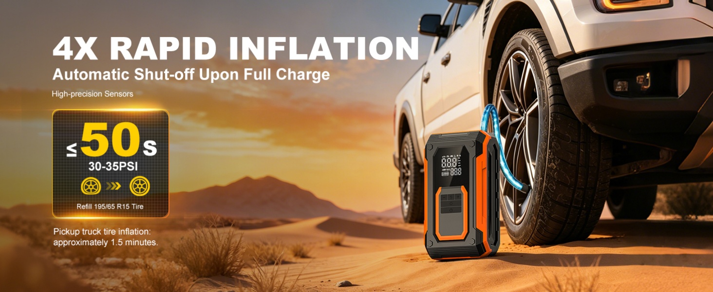 VVOLT PUMPUM Tire Inflator